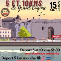 5 et 10 km du Grand Cognac 2024