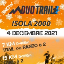 Snow Duo Trail® Mercantour | Isola 2000 Hiver 2023