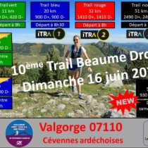 Trail Beaume Drobie 2024