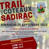 Trail des Coteaux de Sadirac 2024