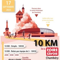 10km de la Foire de Savoie 2024