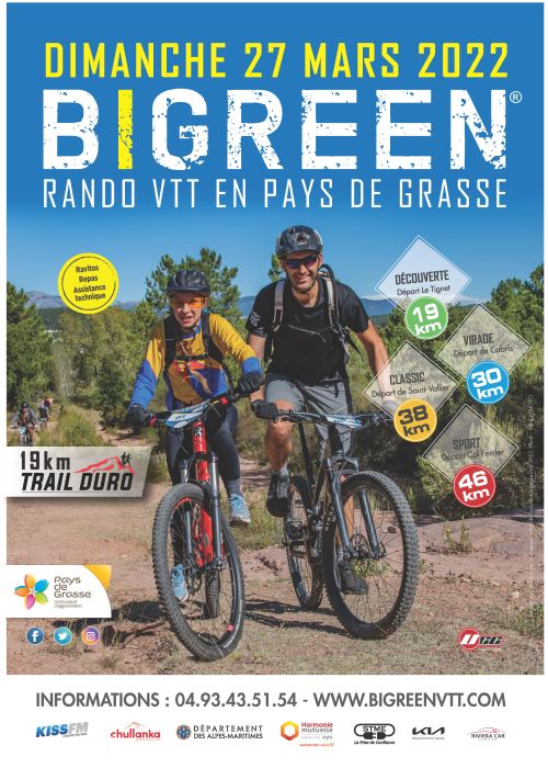 Bigreen Rando VTT en Pays de Grasse