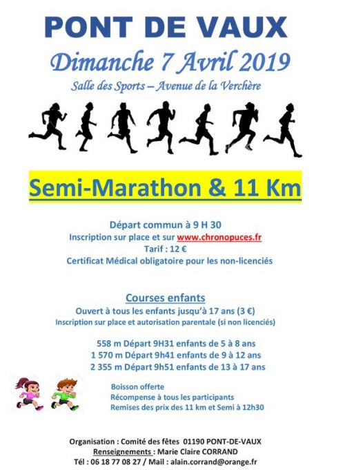 Semi-Marathon de Pont de Vaux