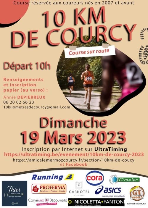 10 km de Courcy