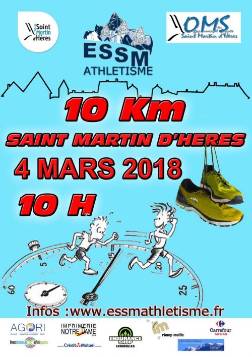 10km de Saint Martin d'Hères
