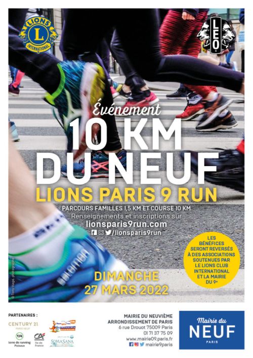 10km du Neuf - Lions Paris 9 Run