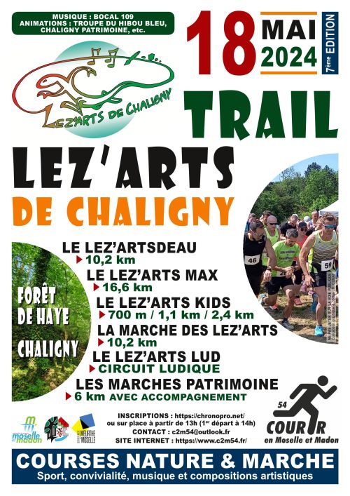 Trail Lez'Arts de Chaligny