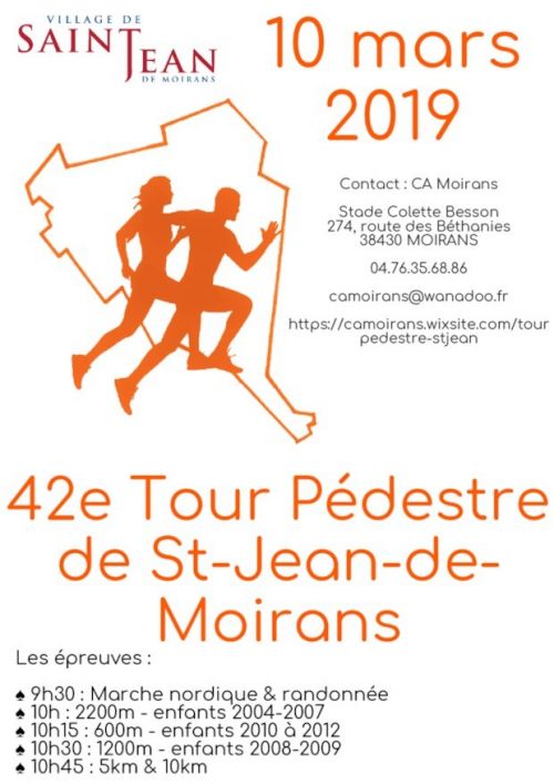 Tour Pédestre de Saint Jean de Moirans