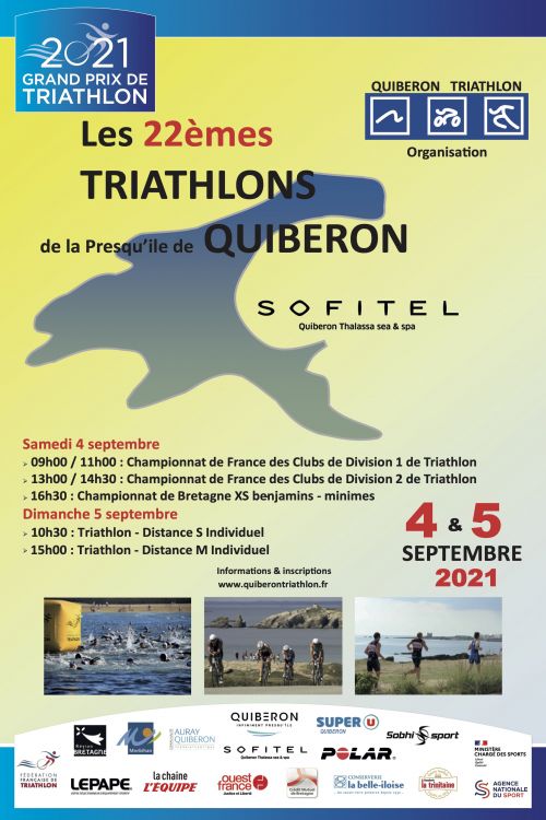 Les Triathlons de la Presqu’île de Quiberon