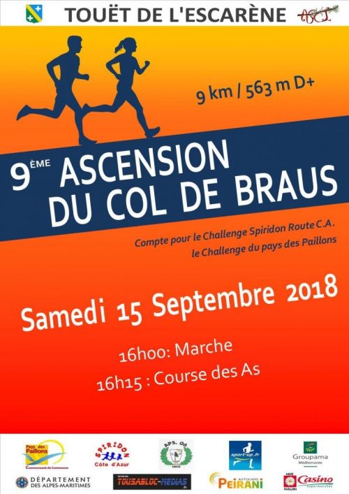 Ascension du col de Braus 2018 - Touët-de-l'Escarène