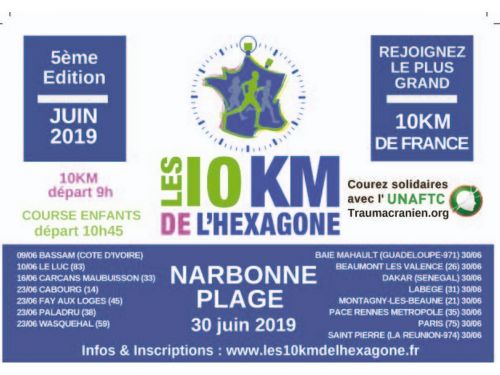 Les 10 km de l'Hexagone - Narbonne Plage