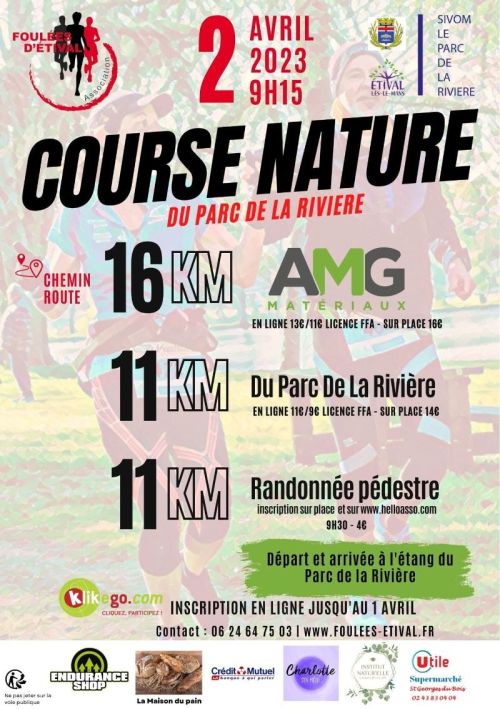 Course Nature du Parc de la Rivière
