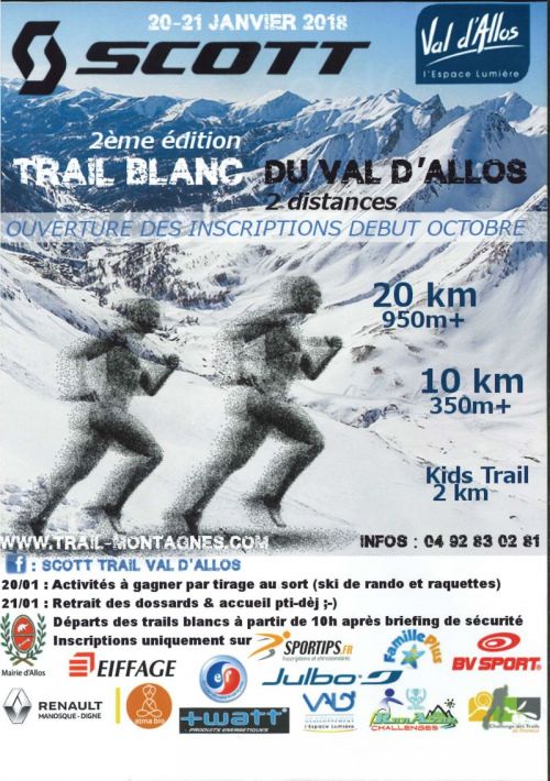 Scott Trail Blanc du Val d'Allos