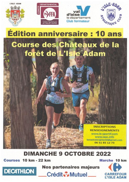 Course des Châteaux de la Forêt de L'Isle-Adam