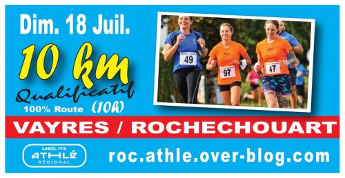 10 km Vayres - Rochechouart