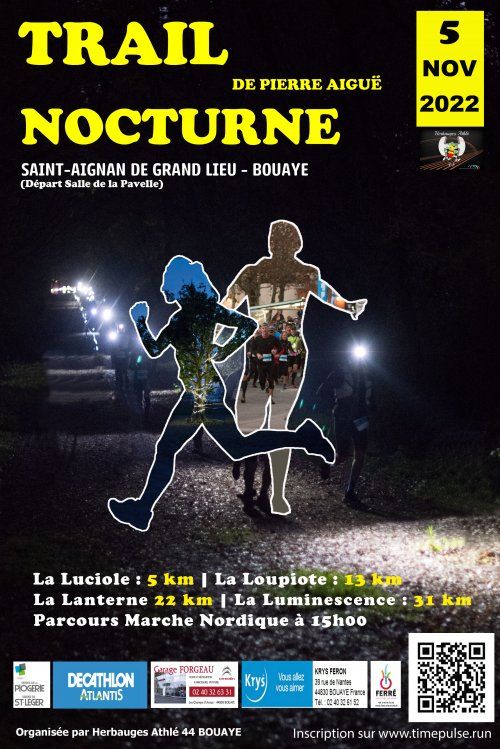 Trail Nocturne de Pierre Aiguë