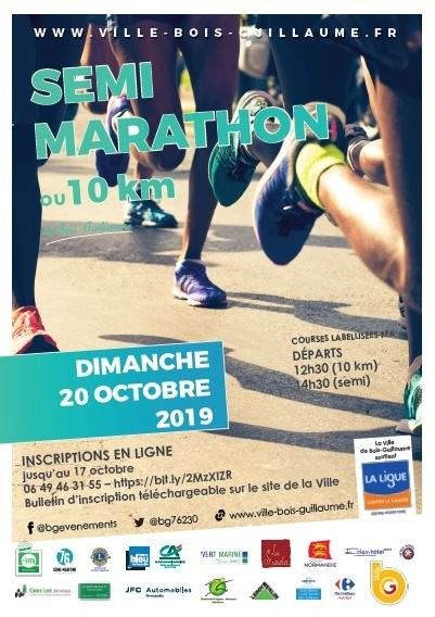 Semi Marathon et 10 km de Bois-Guillaume
