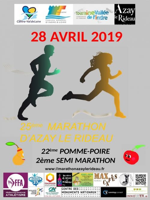 Marathon d'Azay Le Rideau Val de Loire