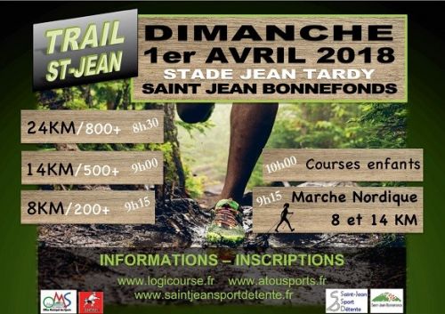 Trail de St Jean Bonnefonds