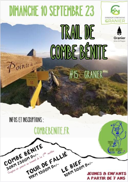 Trail de Combe Bénite