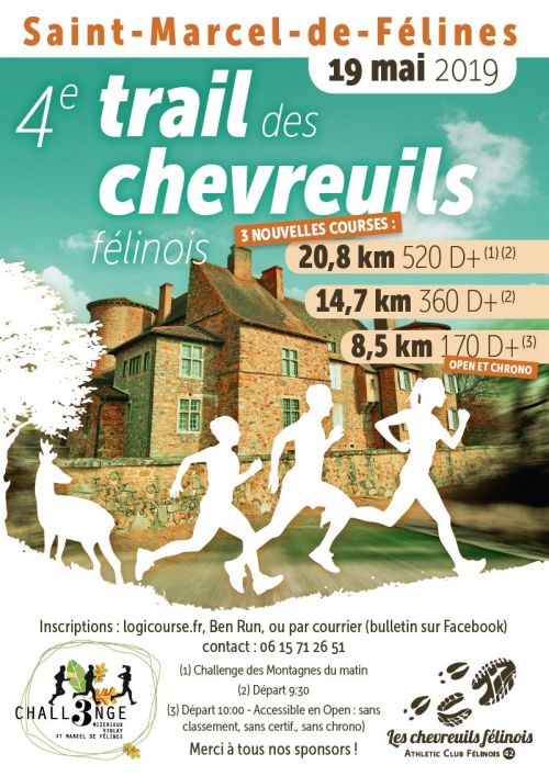 Trail des Chevreuils Félinois