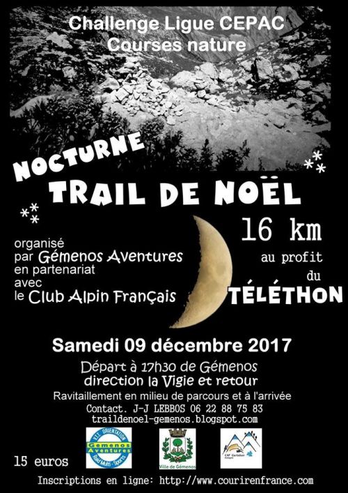 Trail Nocturne de Noël