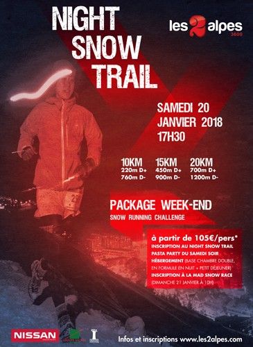 Les 2 Alpes Night Snow Trail