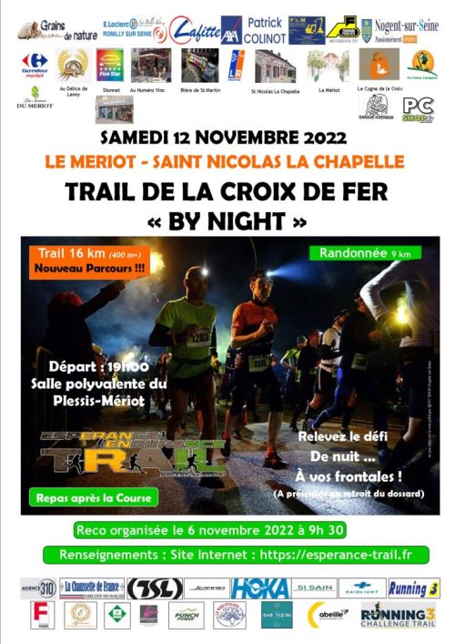 Trail de la Croix de fer by Night