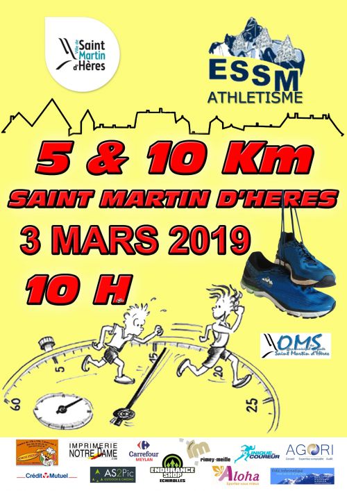 10km de Saint Martin d'Hères