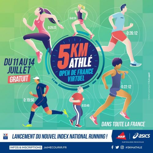 5 km Athlé - Open de France virtuel