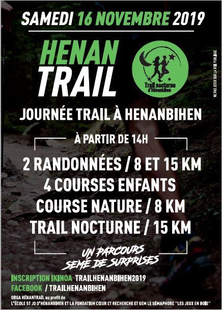 Trail Nocturne Henanbihen