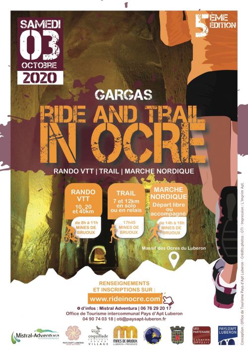 Ride and Trail in Ocre