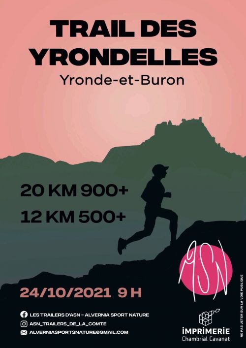 Trail des Yrondelles