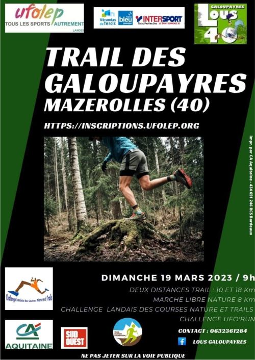 Trail des Galoupayres