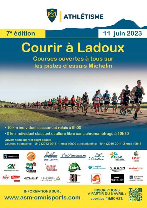 Courir à Ladoux