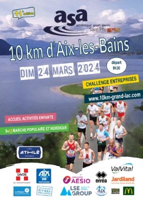 10 km d'Aix-les-Bains