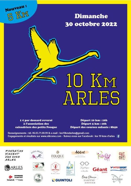 10 km d'Arles