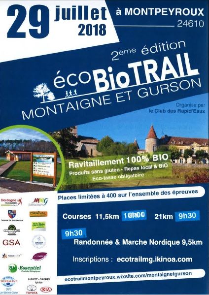 Eco-Biotrail de Montaigne et Gurson