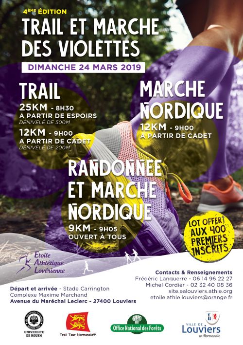 Trail et Marche des Violettes