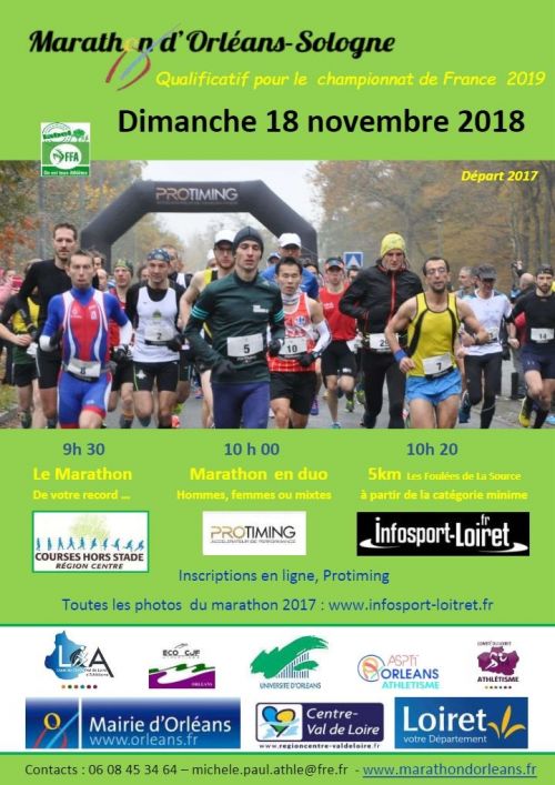 Marathon d'Orléans Sologne