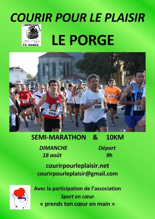 Semi Marathon et 10 km Le Porge