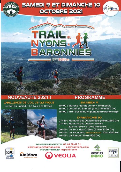 Trail de Nyons & Baronnies