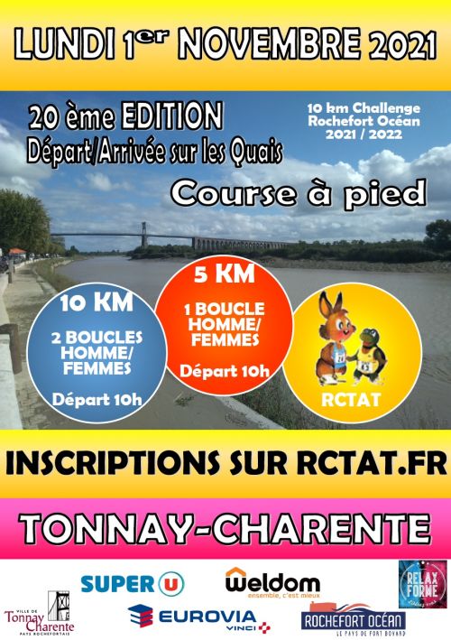 10 kms de Tonnay-Charente