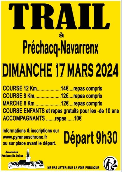 Trail de Prechacq-Navarrenx