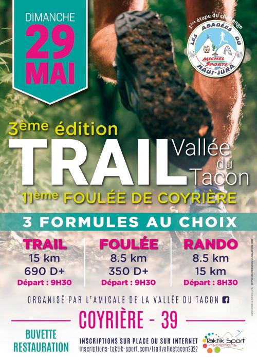 Trail Vallée du Tacon