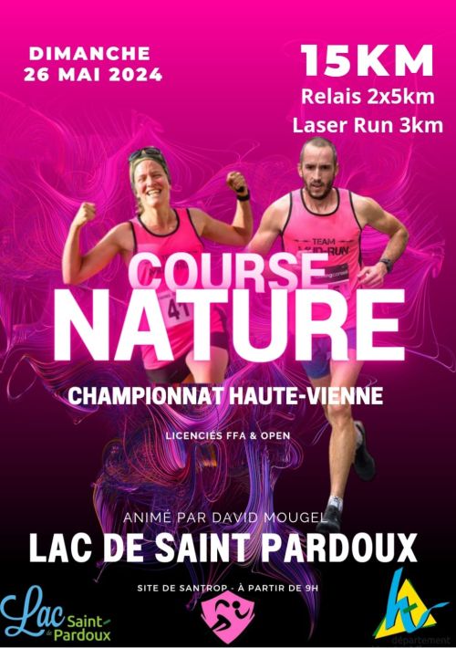 Course Nature du Lac de Saint-Pardoux