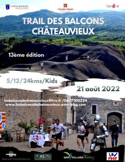 Trail des Balcons de Châteauvieux