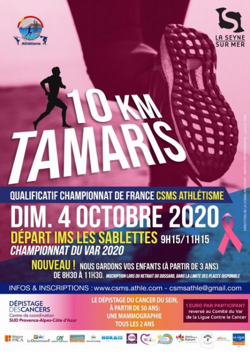 10 Km de Tamaris 2020 - La Seyne-sur-Mer