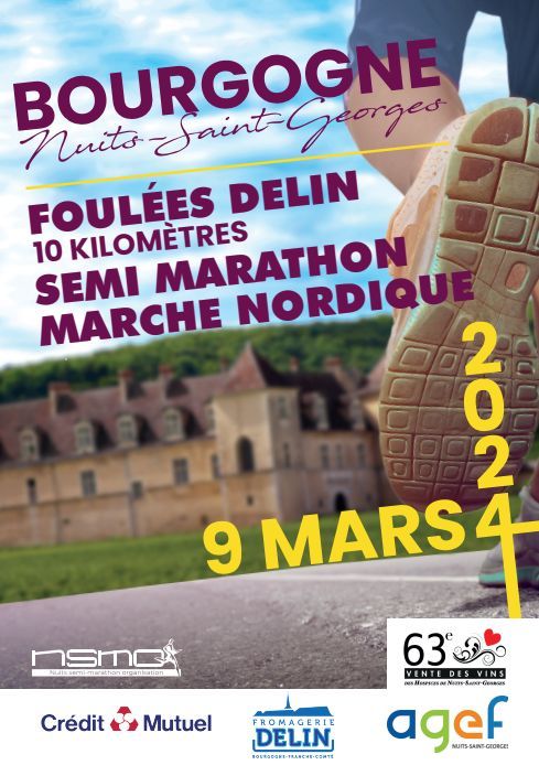 Semi-Marathon et 10 km de Nuits St Georges