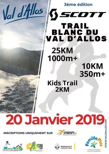 Scott Trail Blanc du Val d'Allos